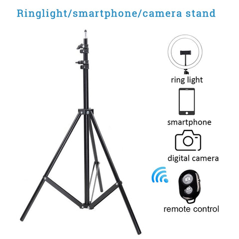 Tripod Stand for Phone Camera, Remote control for Selfie