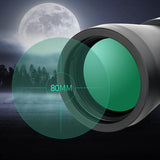 80X80 Binoculars Long Range HD High Power Telescope Optical Glass lens Low light night vision for Hunting Travel Telescope
