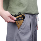 Multifunctional EDC Storage Bag Outdoor Portable Tool Bag Tactical Knife Pen Foldable Credit Card Clip Wallet Hanging Waist Bag