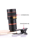 Mini Telephoto Phone Lens 8X/12X Optical Zoom Suitable for Most Types of Mobile Phones
